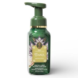Disney Princess Tiana Bath & Body Works Gentle Clean Foaming Hand Soap NEW